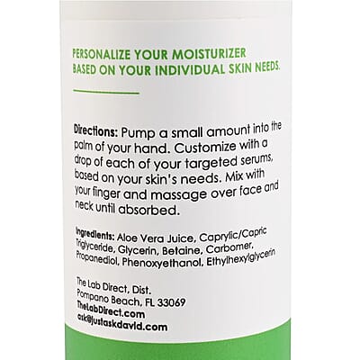 The Lab Direct Moisturizing Base 2fl oz , Moisturizing Serum , Anti-Wrinkle Serum , Best Anti Aging Skin Care Products