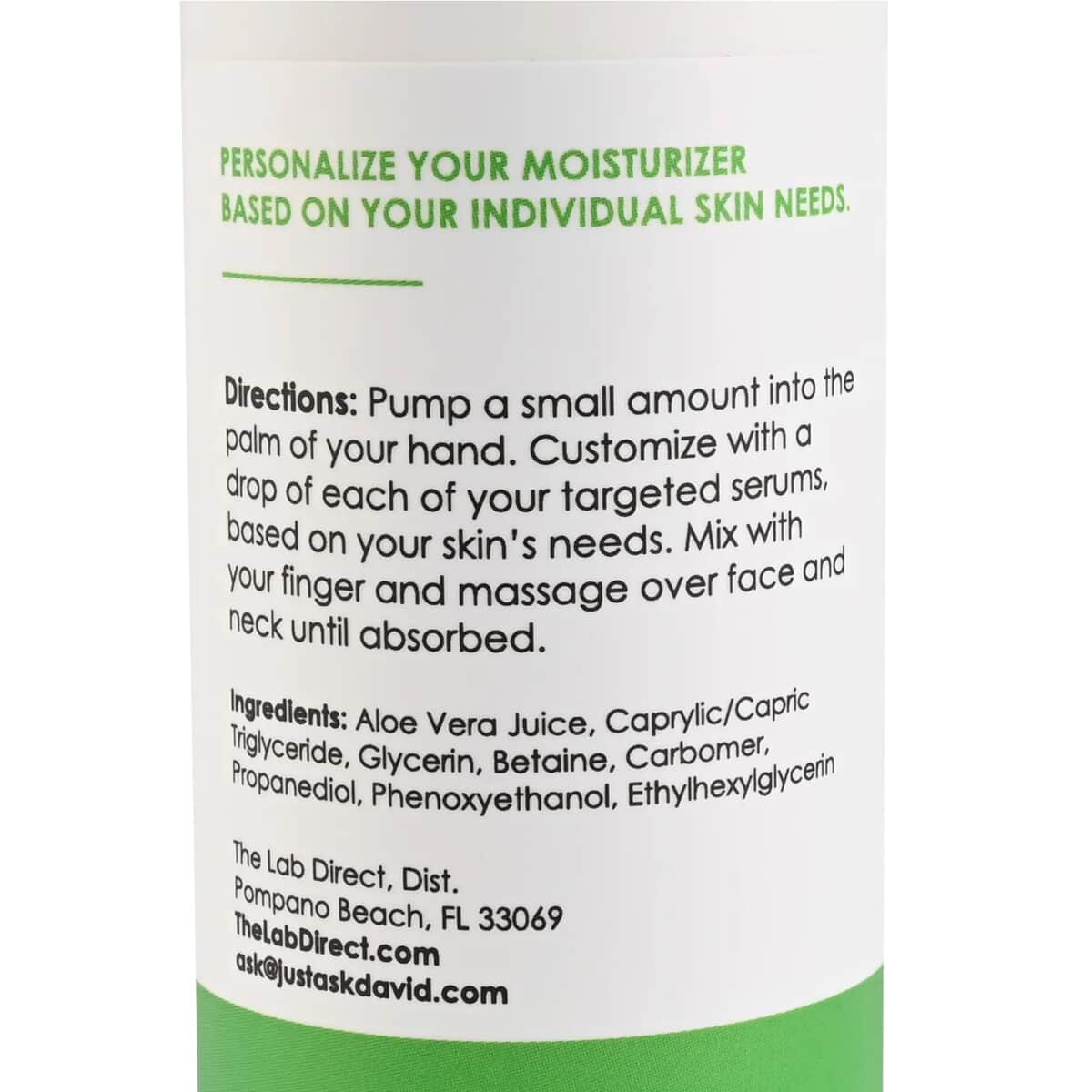 The Lab Direct Moisturizing Base 2fl oz , Moisturizing Serum , Anti-Wrinkle Serum , Best Anti Aging Skin Care Products image number 5