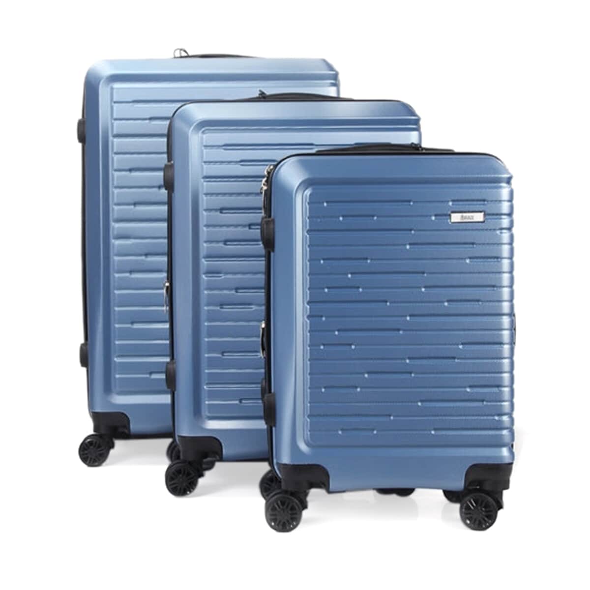 CHLOE Expandable ABS Hard shell Lightweight 360 Dual Spinning Wheels Combo Lock 28 24, 20 3 Piece Luggage Set image number 4