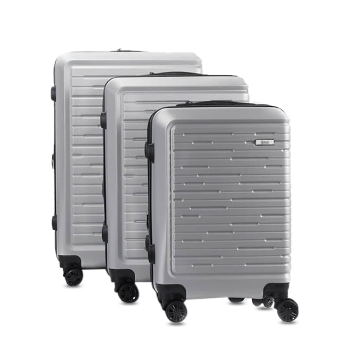 CHLOE Expandable ABS Hard shell Lightweight 360 Dual Spinning Wheels Combo Lock 28 24, 20 3 Piece Luggage Set image number 4
