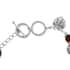Karis Tiger's Eye Toggle Clasp Bracelet in Platinum Bond (7.25 In) 6.25 ctw image number 4