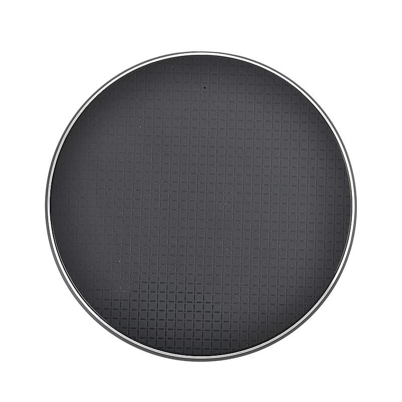 Homesmart 15W Wireless Fast Charger with 3.28 Feet USB Cable - Black, Portable Ultra Thin Fast Charging Pad With Indicator Lights