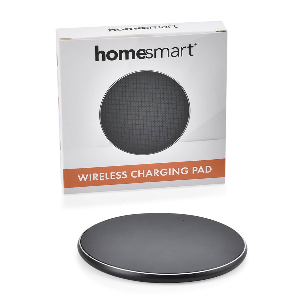 Homesmart 15W Wireless Fast Charger with 3.28 Feet USB Cable - Black, Portable Ultra Thin Fast Charging Pad With Indicator Lights image number 7