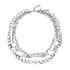 Opalite Beaded Layered Necklace (20-24 Inches) in Silvertone 54.00 ctw image number 0