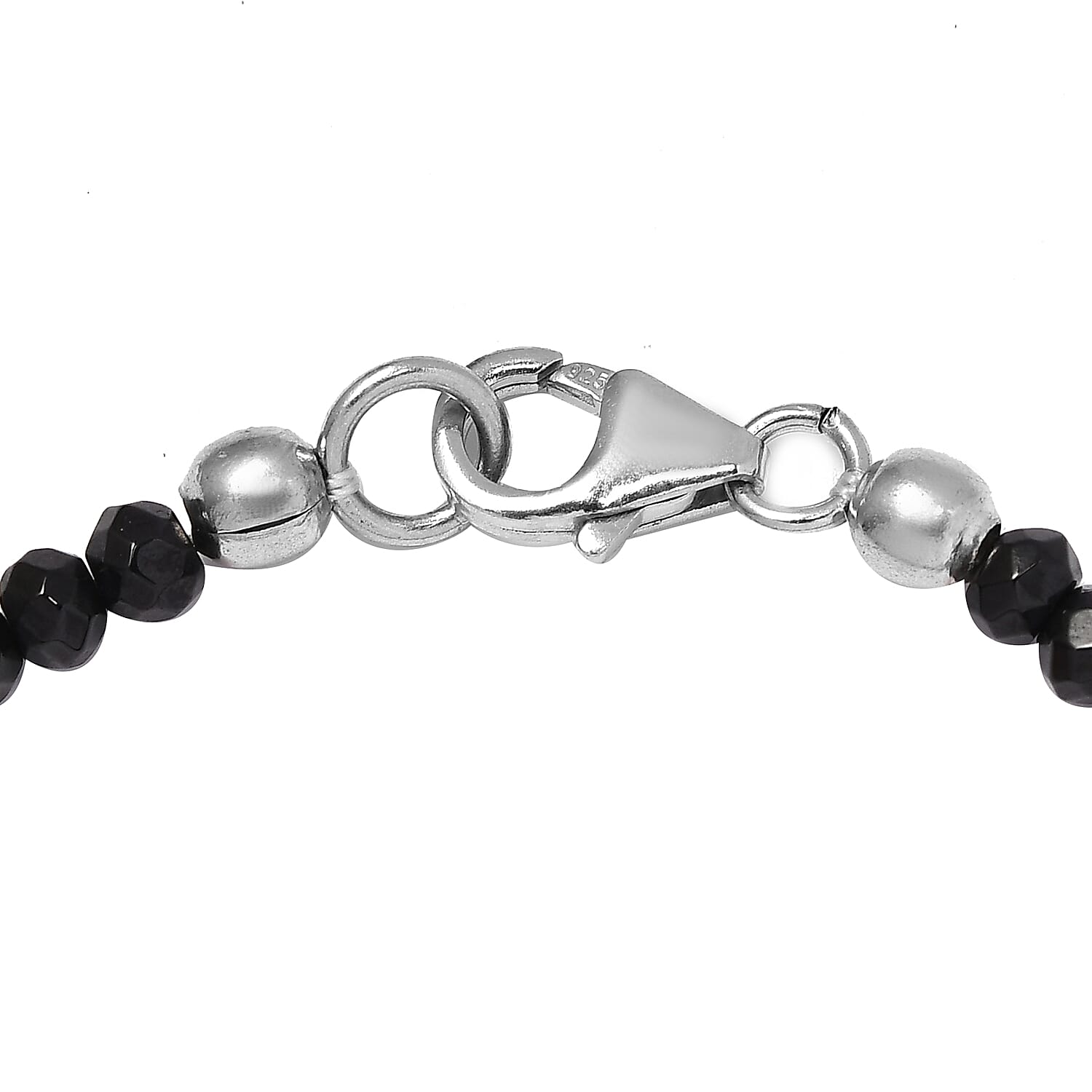 Multi-Tourmaline Beaded Bracelet in Rhodium Over Sterling Silver (7.25 In) 24.00 ctw