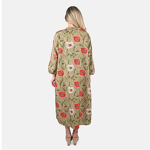 Olive Floral / Missy - Product card gallery slide 2 (9431343071487)