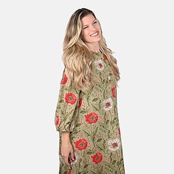 Olive Floral / Missy - Product card gallery slide 4 (10178555642169)