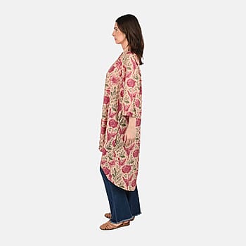 Peach Floral / Plus - Product card gallery slide 3 (10178555642169)