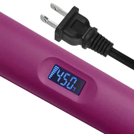 PYT HAIR 1 In Ion Fusion 2.0 Pro Digital Ceramic Styler - Purple Amethyst image number 5