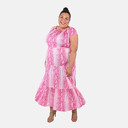Pink Tropical Print - Product card gallery slide 1 (10178556526905)