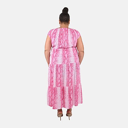 Pink Tropical Print - Product card gallery slide 2 (10178556526905)