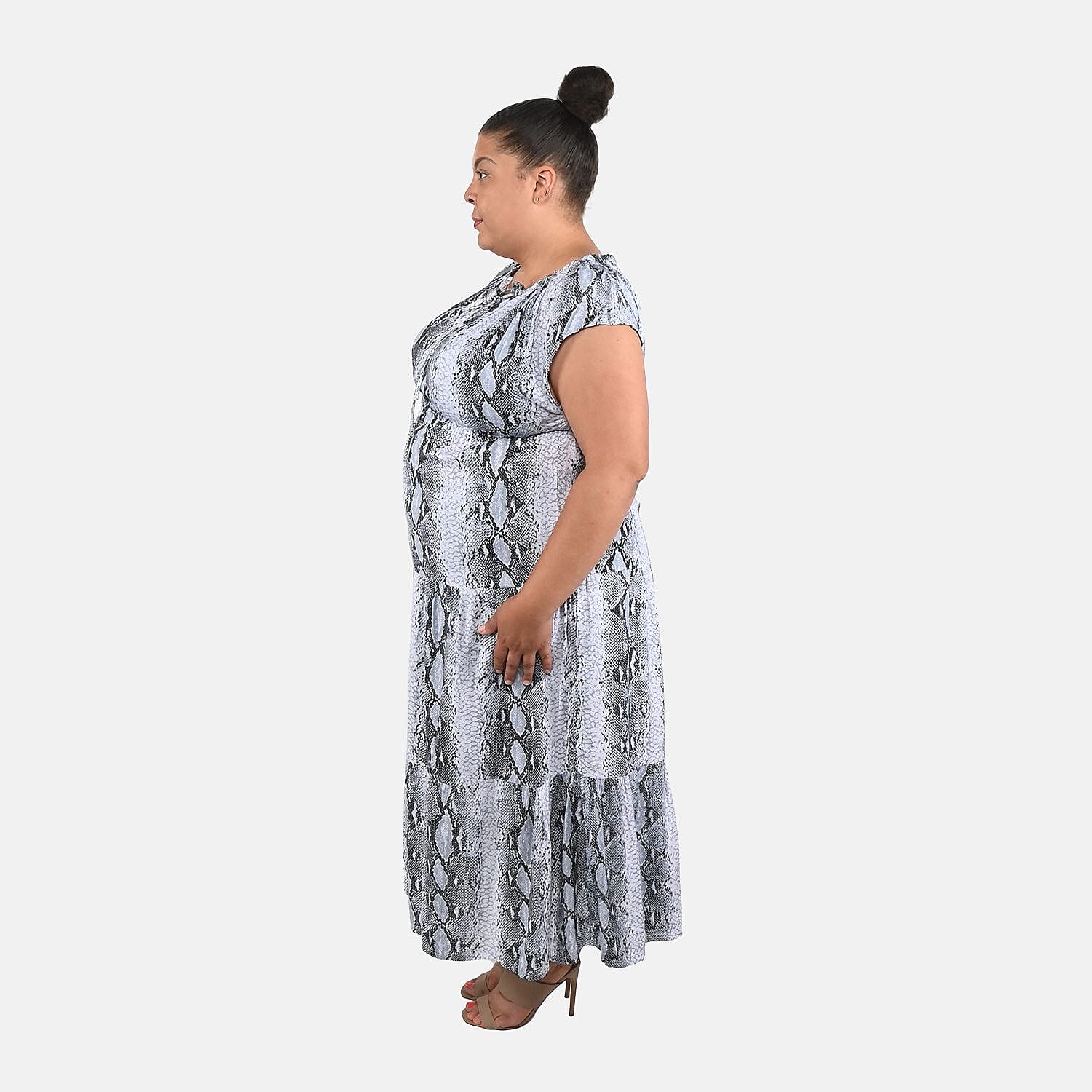 Gray Tropical Print - Product card gallery slide 3 (9431410901247)