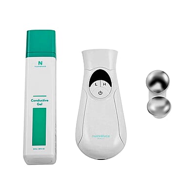 Nuovaluce Anti Aging Microcurrent & Red Light Therapy Device Wrinkle Reducing & Skin Tightening Device Handheld Skin Care Machine to Lift