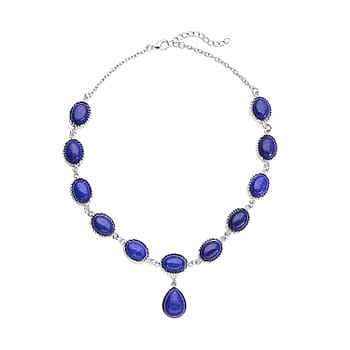 Lapis Lazulli in Silvertone - Product card gallery slide 1 (10178557247801)