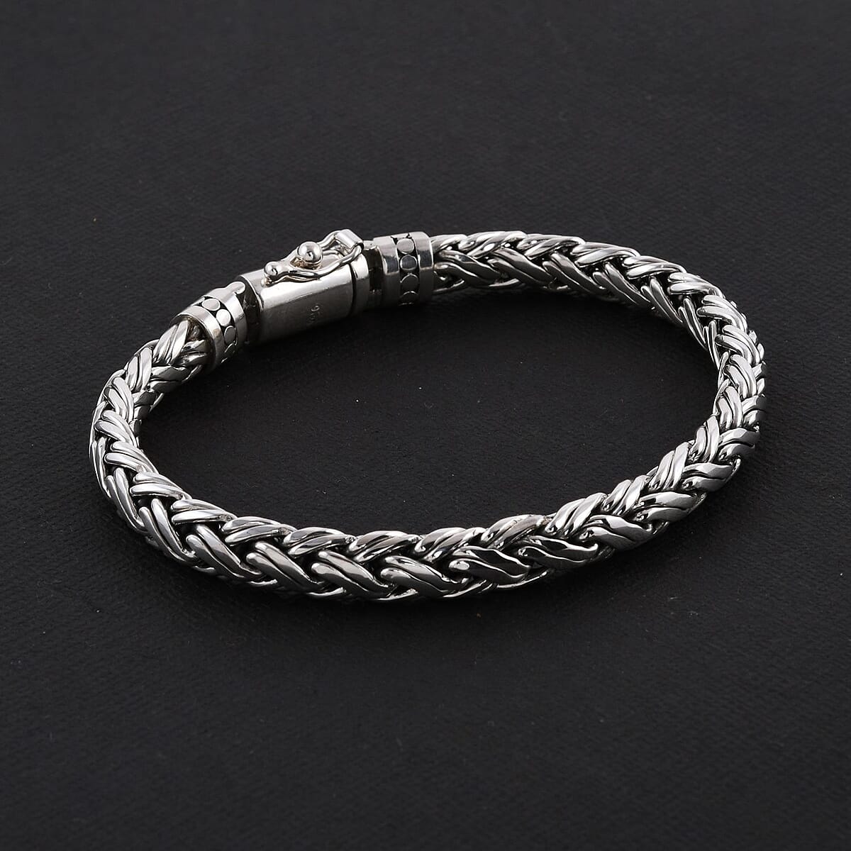 BALI LEGACY Sterling Silver Braided Bracelet (7.50 In) 41.60 Grams image number 1