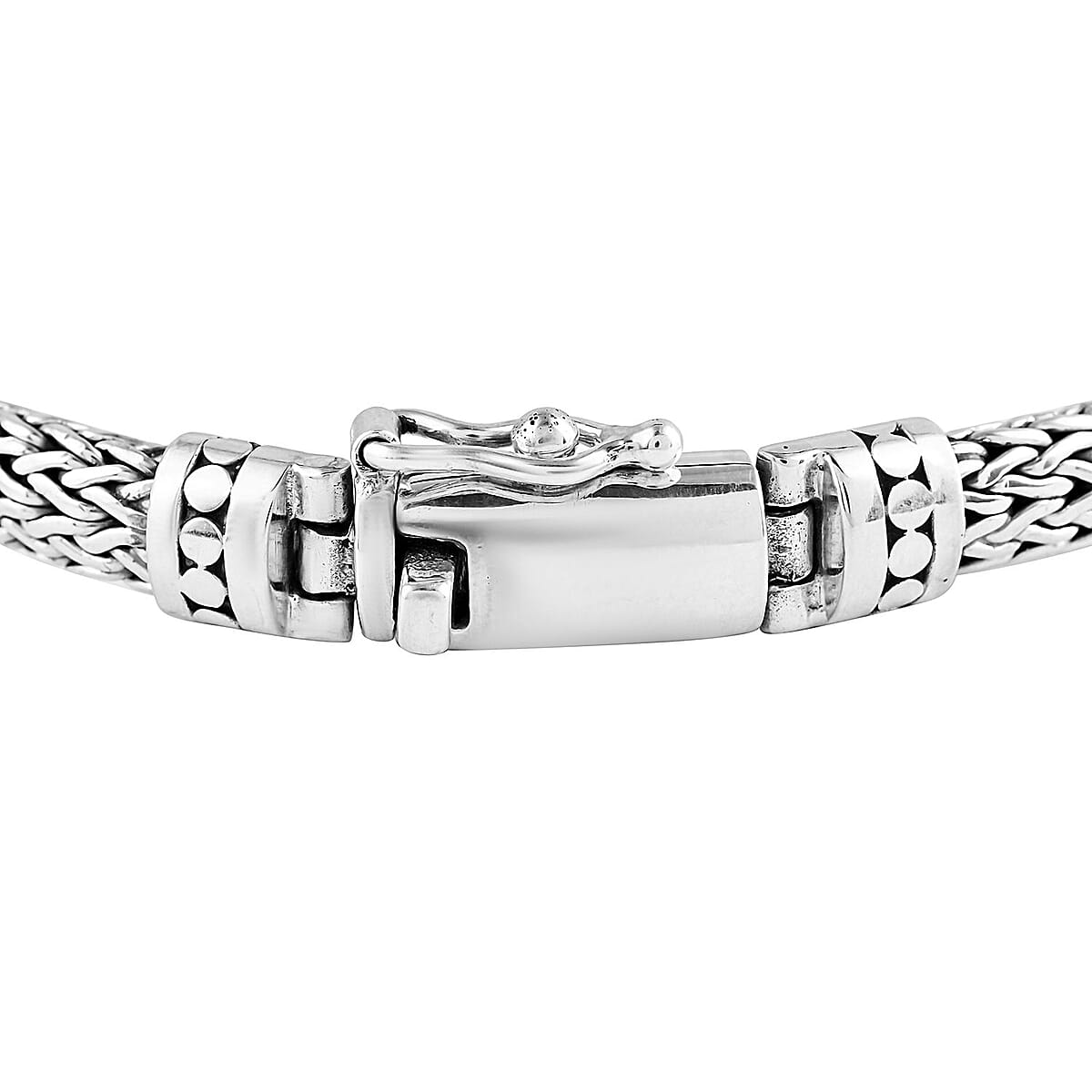 BALI LEGACY Sterling Silver 7mm Tulang Naga Bracelet (6.75 In) (25.30 g) 8919192 image number 3