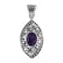 Bali Legacy Amethyst Pendant in Sterling Silver 1.20 ctw image number 0