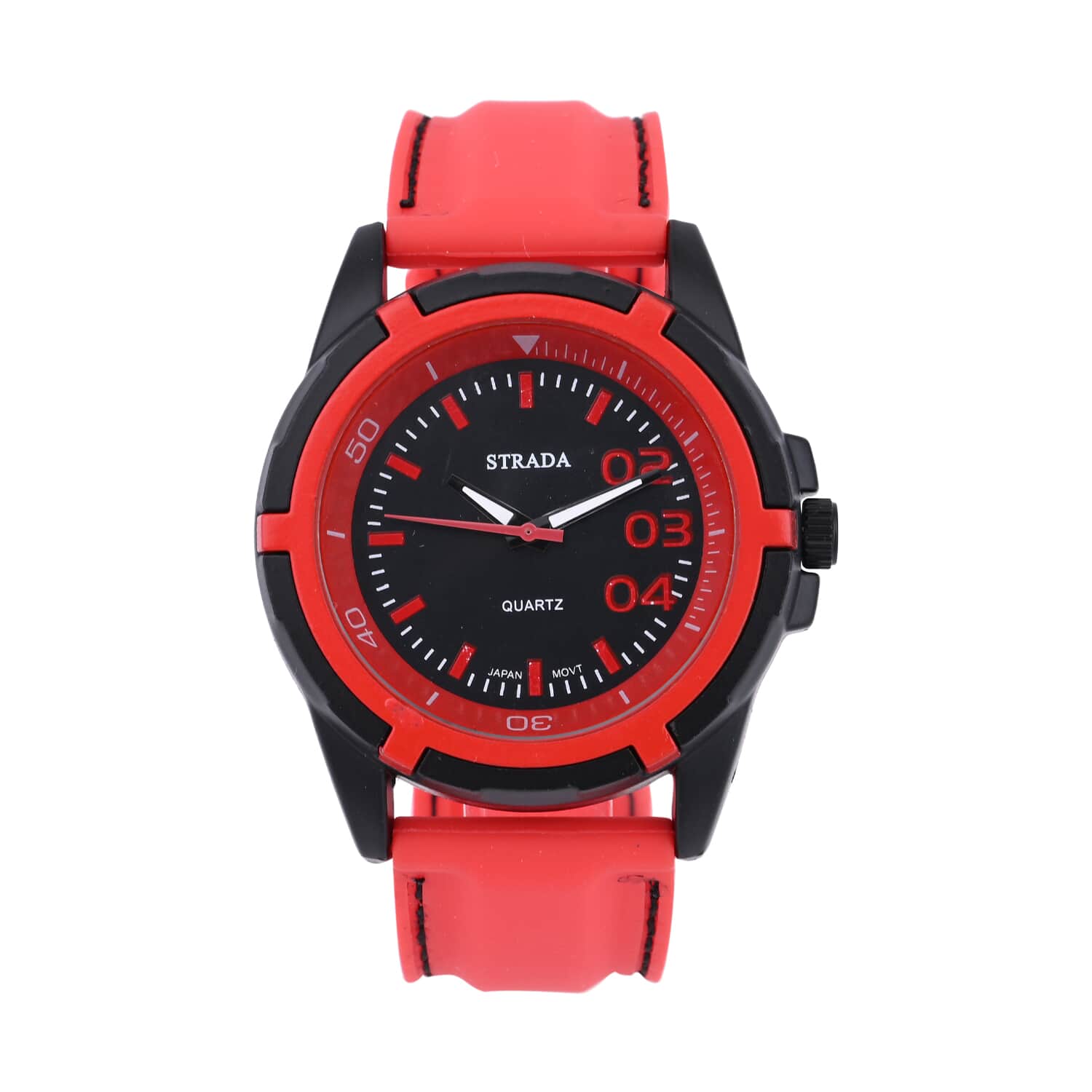 Red Pop Can Watch - Handmade Eco-Friendly Wristwatch from Upcycled Soda Cans with Adjustable order Nylon Strap