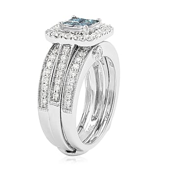 6 / Blue Diamond / 14K Gold - Product card gallery slide 4 (10176924844345)