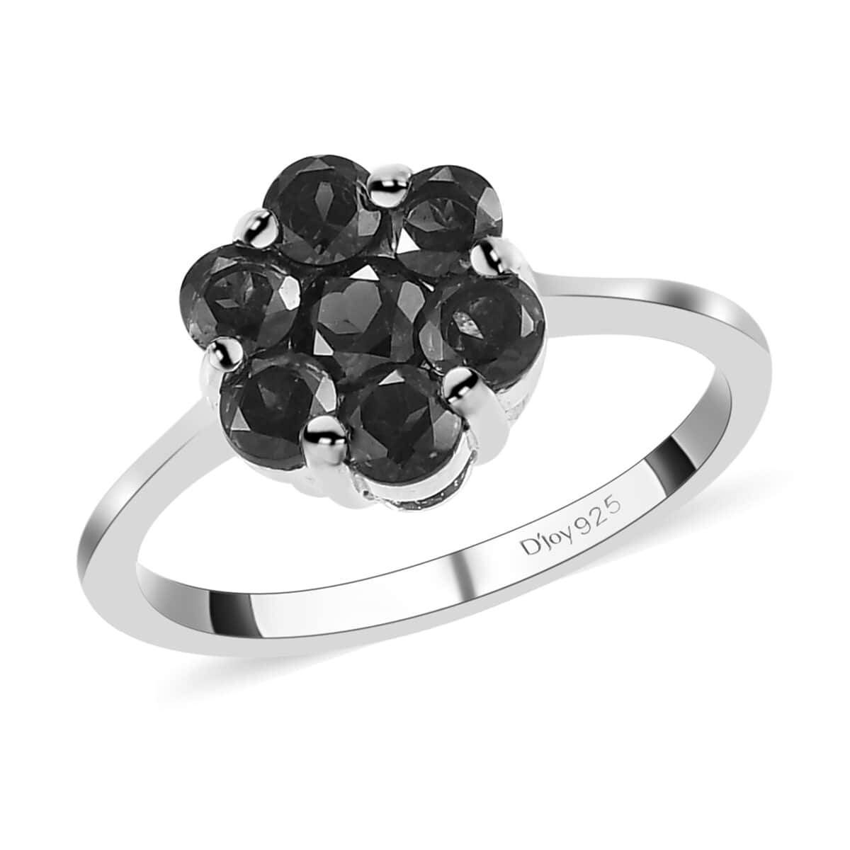 American Arizona Anthill Garnet Floral Ring in Platinum Over Sterling Silver (Size 6.0) 1.75 ctw image number 0