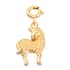 Vermeil Yellow Gold Over Sterling Silver Unicorn Charm image number 0