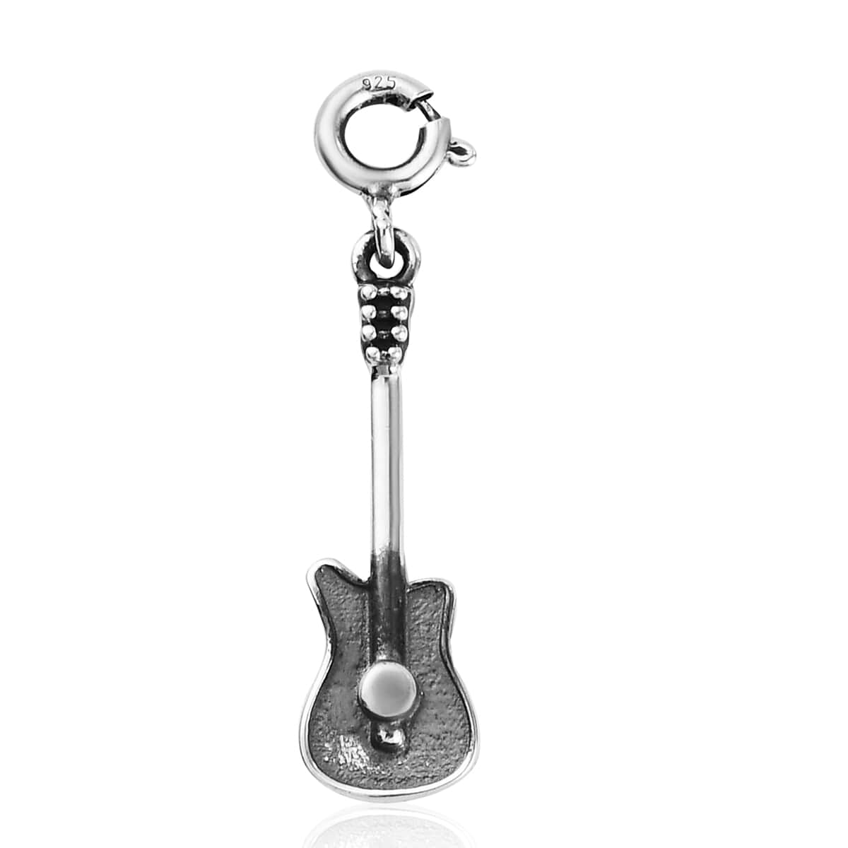 Black Oxidized Sterling Silver Charm image number 0