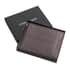 Union Code Plum Genuine Leather RFID Protected Slim Minimalist Bi-Fold Men's Wallet image number 6