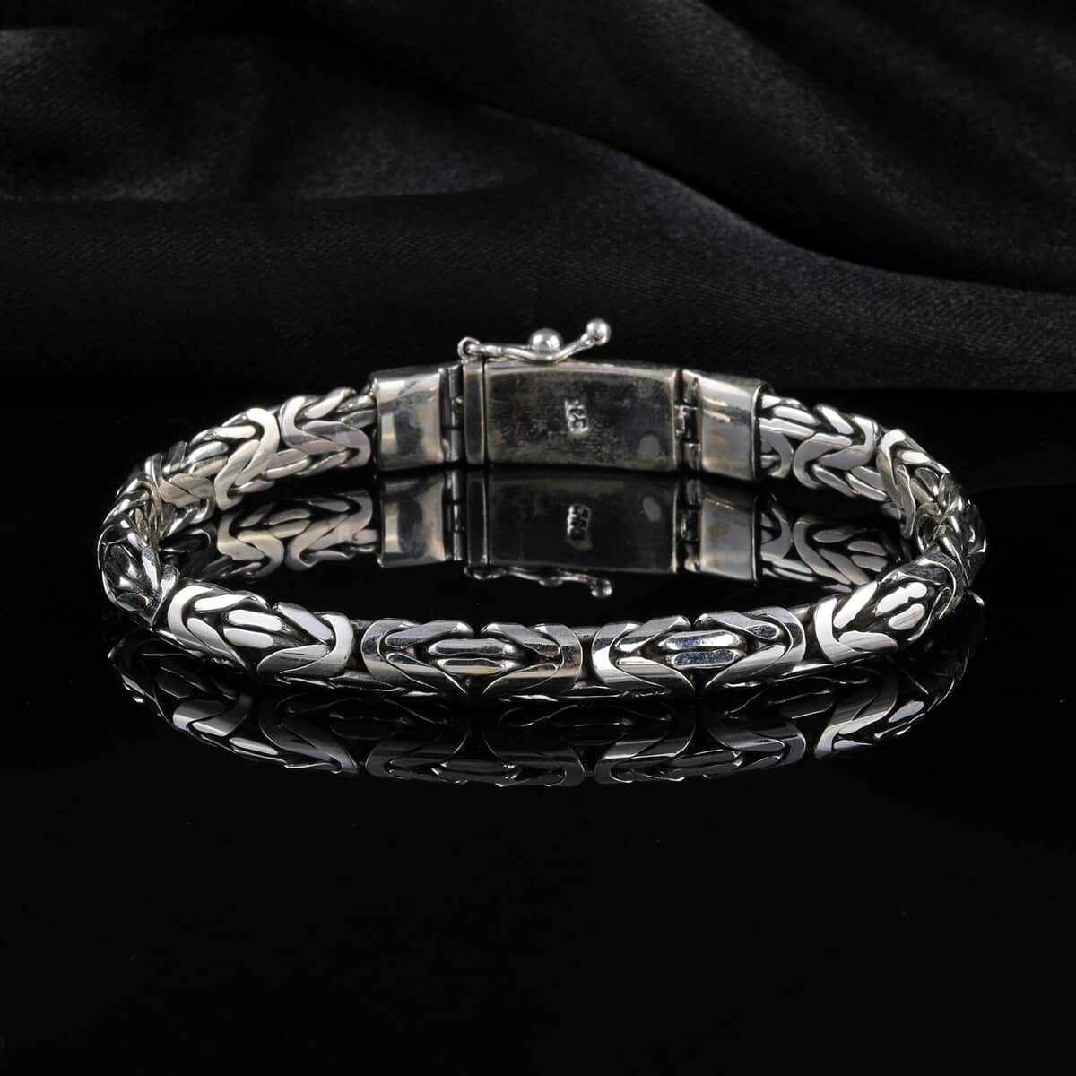 Bali Legacy Sterling Silver Borobudur Bracelet (7.50 In) 46 Grams image number 1