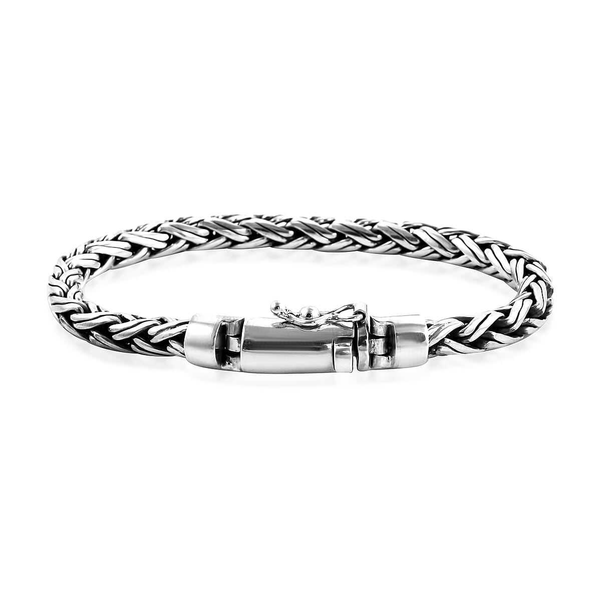 Bali Legacy Sterling Silver Padian Chain Bracelet (7.50 In) 50 Grams image number 2