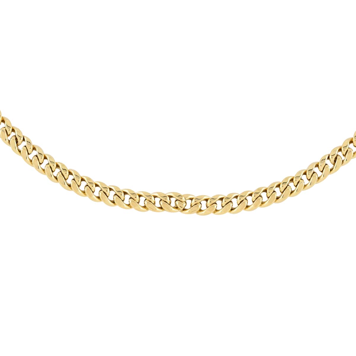 10K Yellow Gold 3.5mm Miami Cuban Necklace 22 Inches 7.50 Grams image number 0