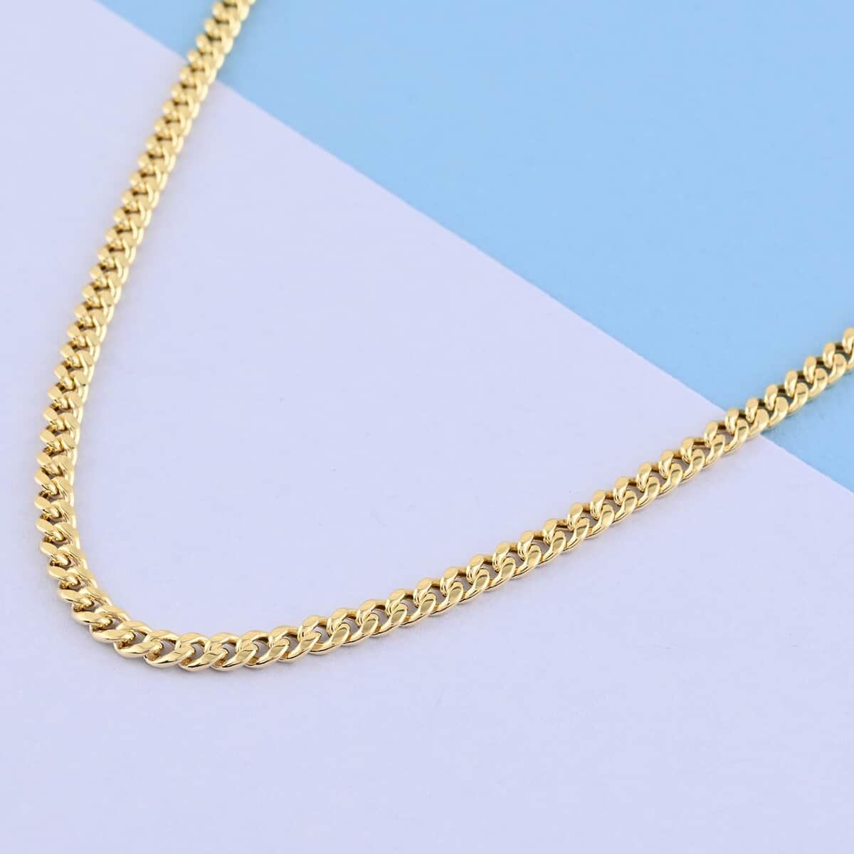 10K Yellow Gold 3.5mm Miami Cuban Necklace 22 Inches 7.50 Grams image number 1