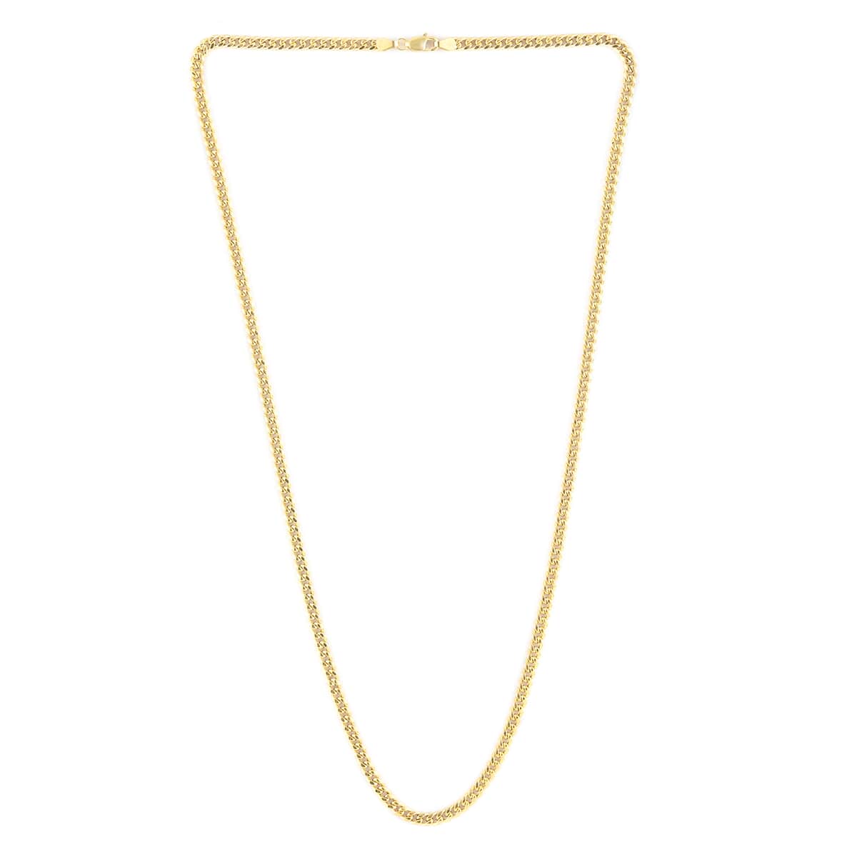 10K Yellow Gold 3.5mm Miami Cuban Necklace 22 Inches 7.50 Grams image number 2