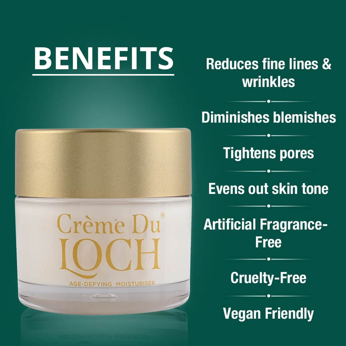 Creme Du Loch Anti Wrinkle Age-Defying Moisturizer For Daily Use 50ml/1.76.oz image number 2