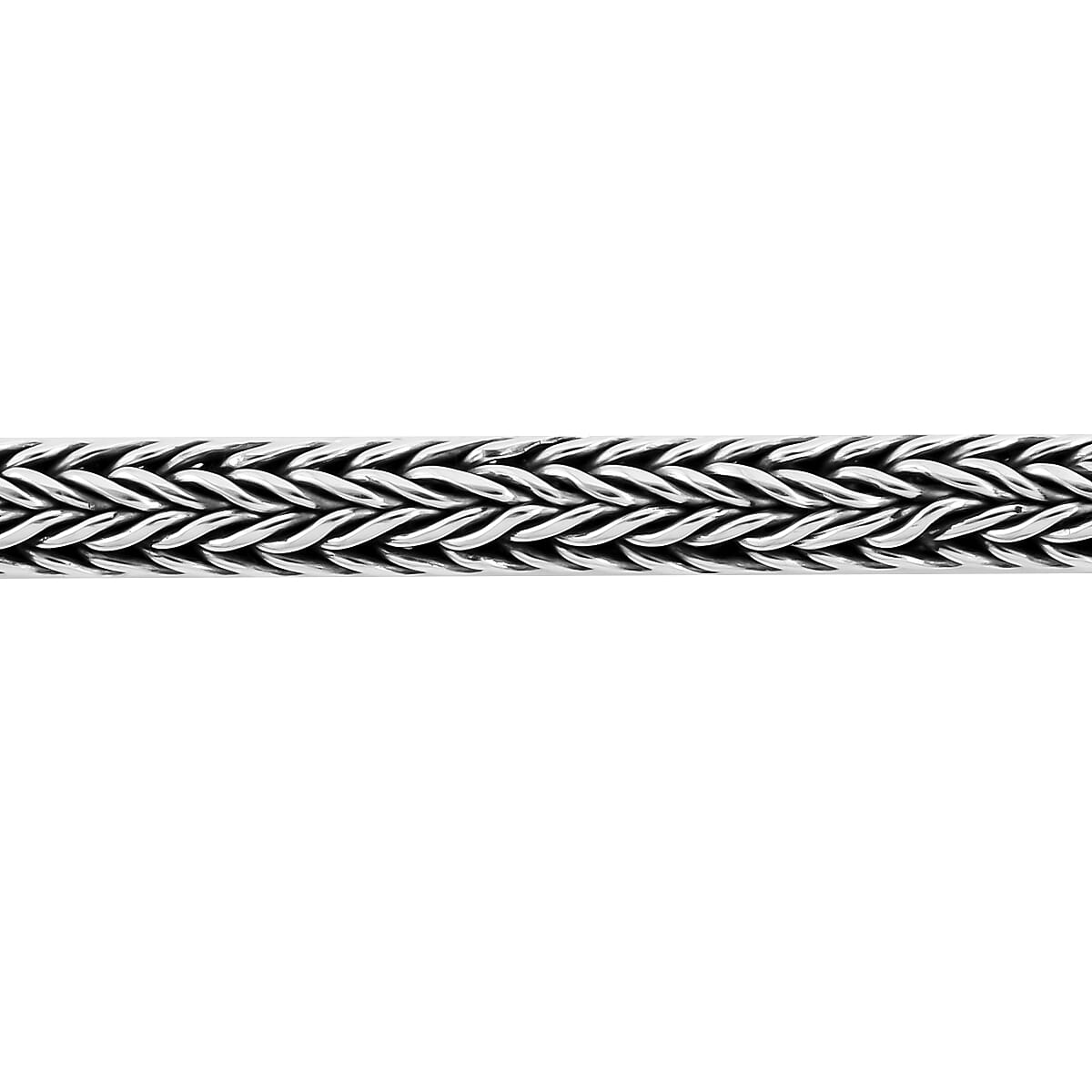 Bali Legacy Sterling Silver 3mm Tulang Naga Necklace 20 Inches 40 Grams