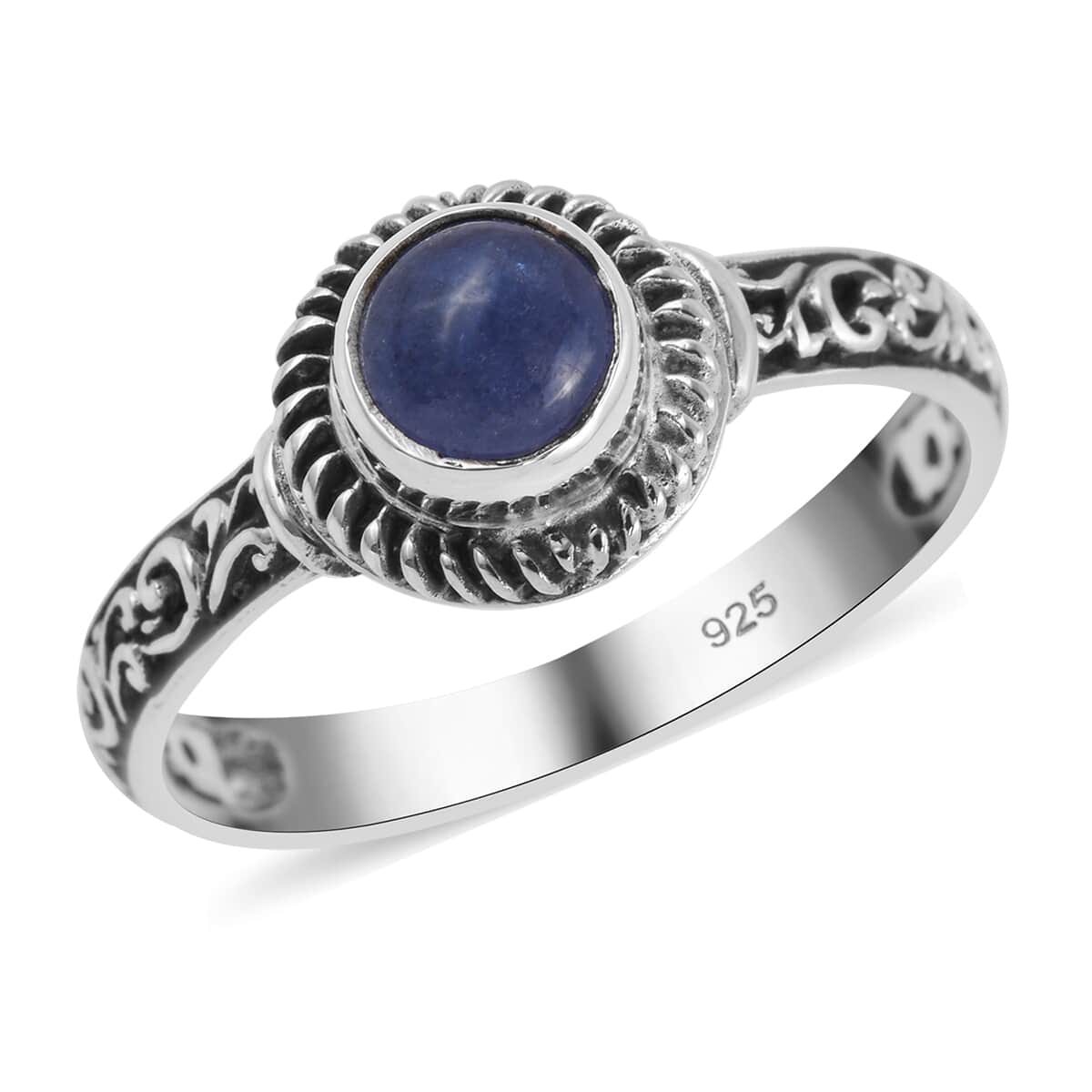 BALI LEGACY Tanzanite Solitaire Ring in Sterling Silver 1.25 ctw image number 0