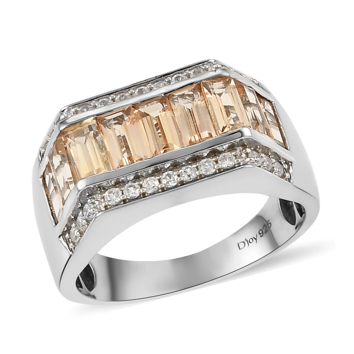 Mens imperial topaz on sale ring