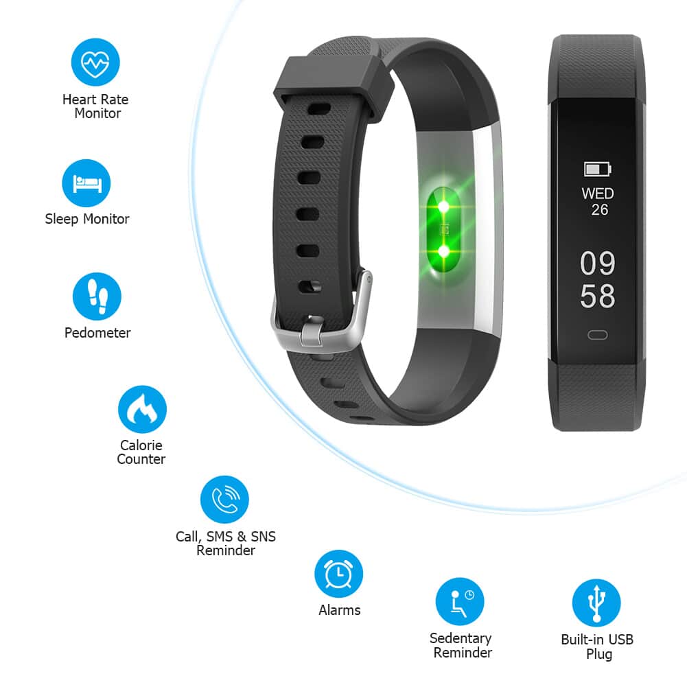 Letscom fitness outlet tracker sleep tracking