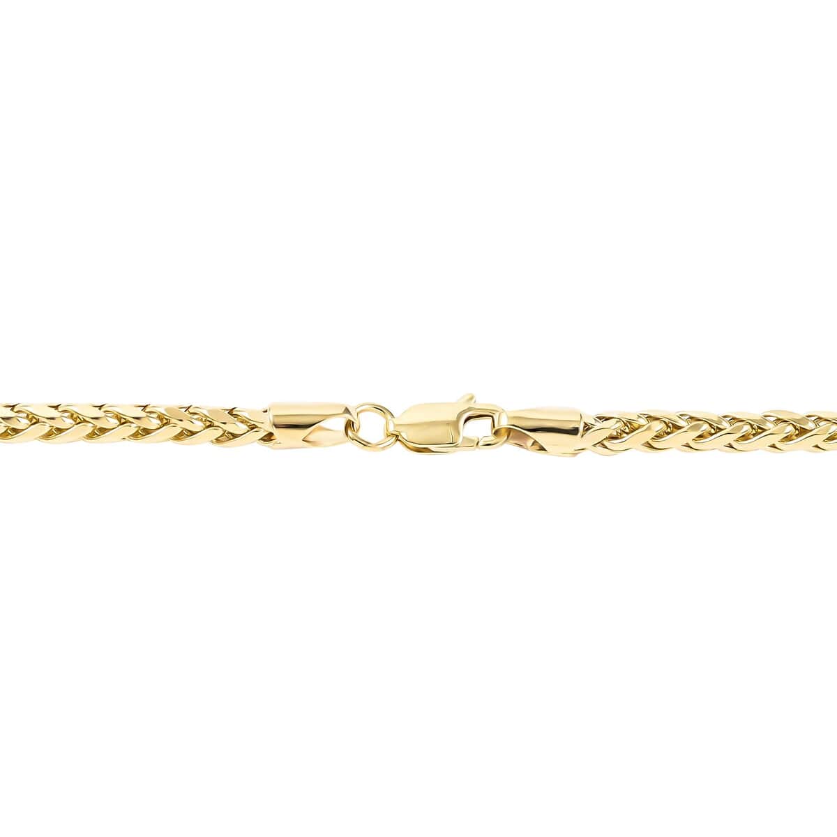 California Closeout Deal 10K Yellow Gold 3mm Palma Necklace 24 Inches) 10.2 Grams image number 2