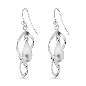 Sterling Silver Dangle Earrings 2.70 Grams