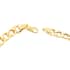 ITALIAN 10K Yellow Gold 6.34mm Squared Cuban Link Bracelet (8.25 In) 6.20 Grams image number 3