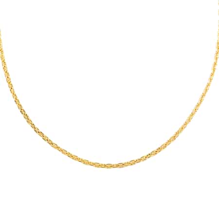 Italian 10K Yellow Gold 1.95mm Mariner Rolo Chain Necklace 18 Inches image number 0