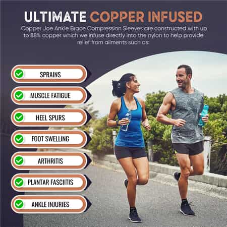 Copper Joe® Copper-Infused Adjustable Shoulder Brace