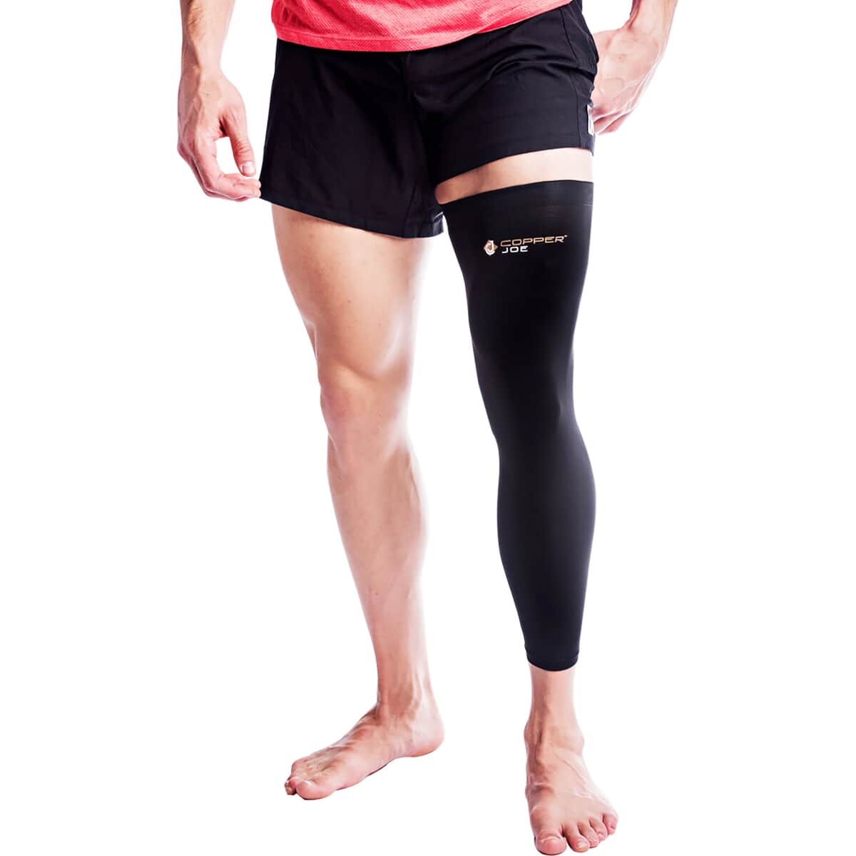 Copper Joe Compression Full Leg Sleeve- (Small) (Ships in 8-10 Business Days) | Full Leg Compression Sleeve image number 0