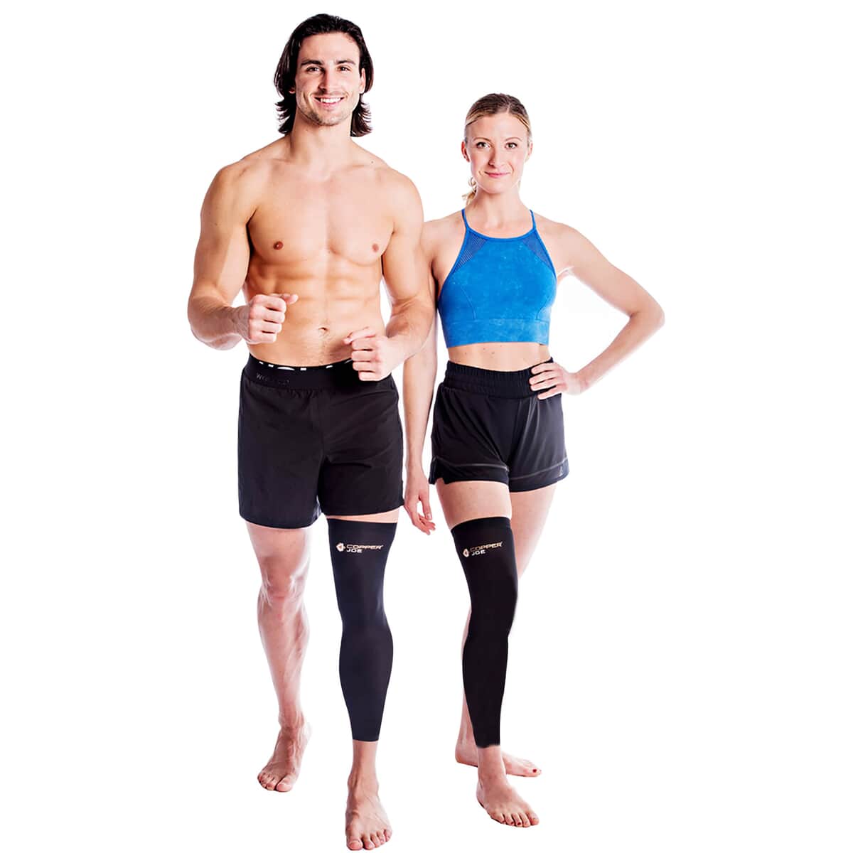 Copper Joe Compression Full Leg Sleeve- (Small) (Ships in 8-10 Business Days) | Full Leg Compression Sleeve image number 3