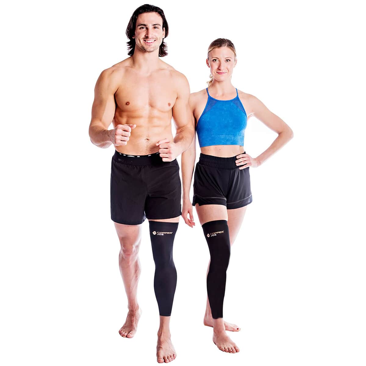 Copper Joe Compression Full Leg Sleeve- (Small) (Ships in 8-10 Business Days) | Full Leg Compression Sleeve image number 5