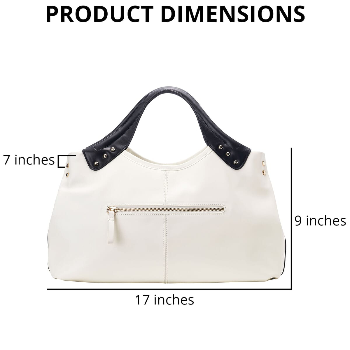Bellorita-Peacock Feather White Top Grain Leather Tote for Women | Women's Designer Tote Bags | Leather Handbags | Leather Purse image number 4