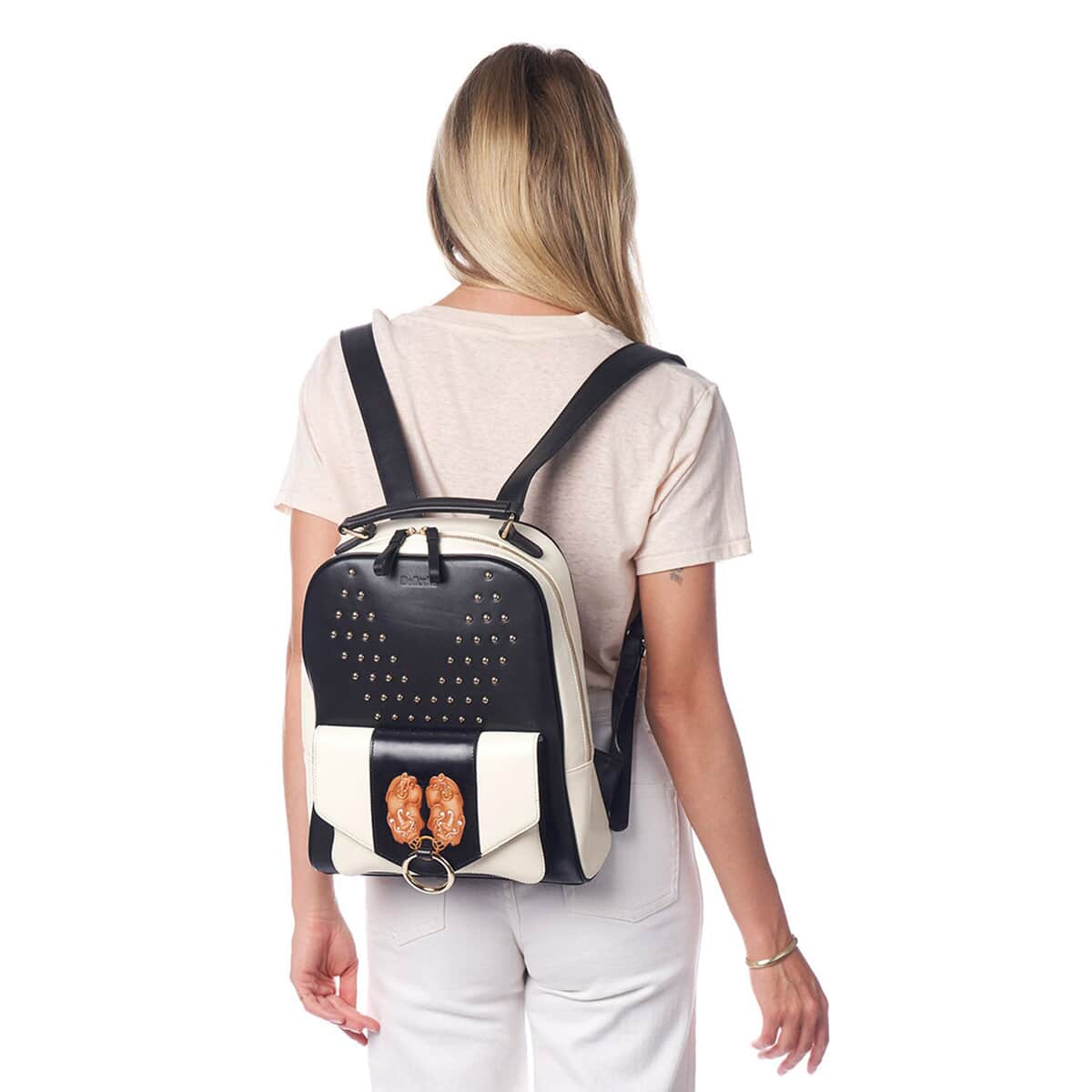 Bellorita-PX (PiXiu) White Backpack image number 1