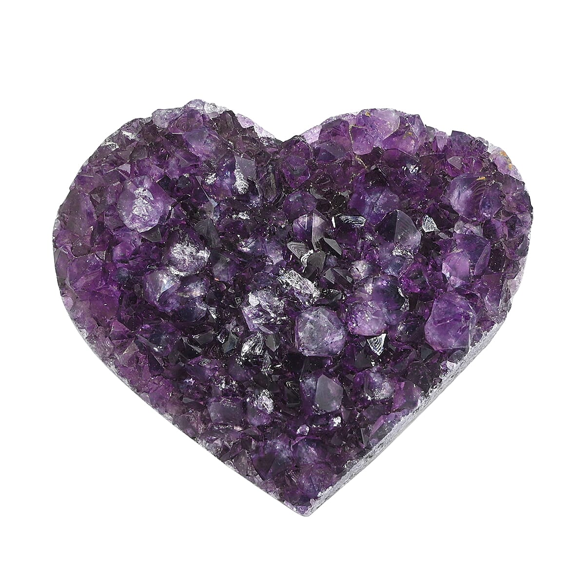 Amethyst Heart Shaped Geode -Large (Approx. 238ctw)