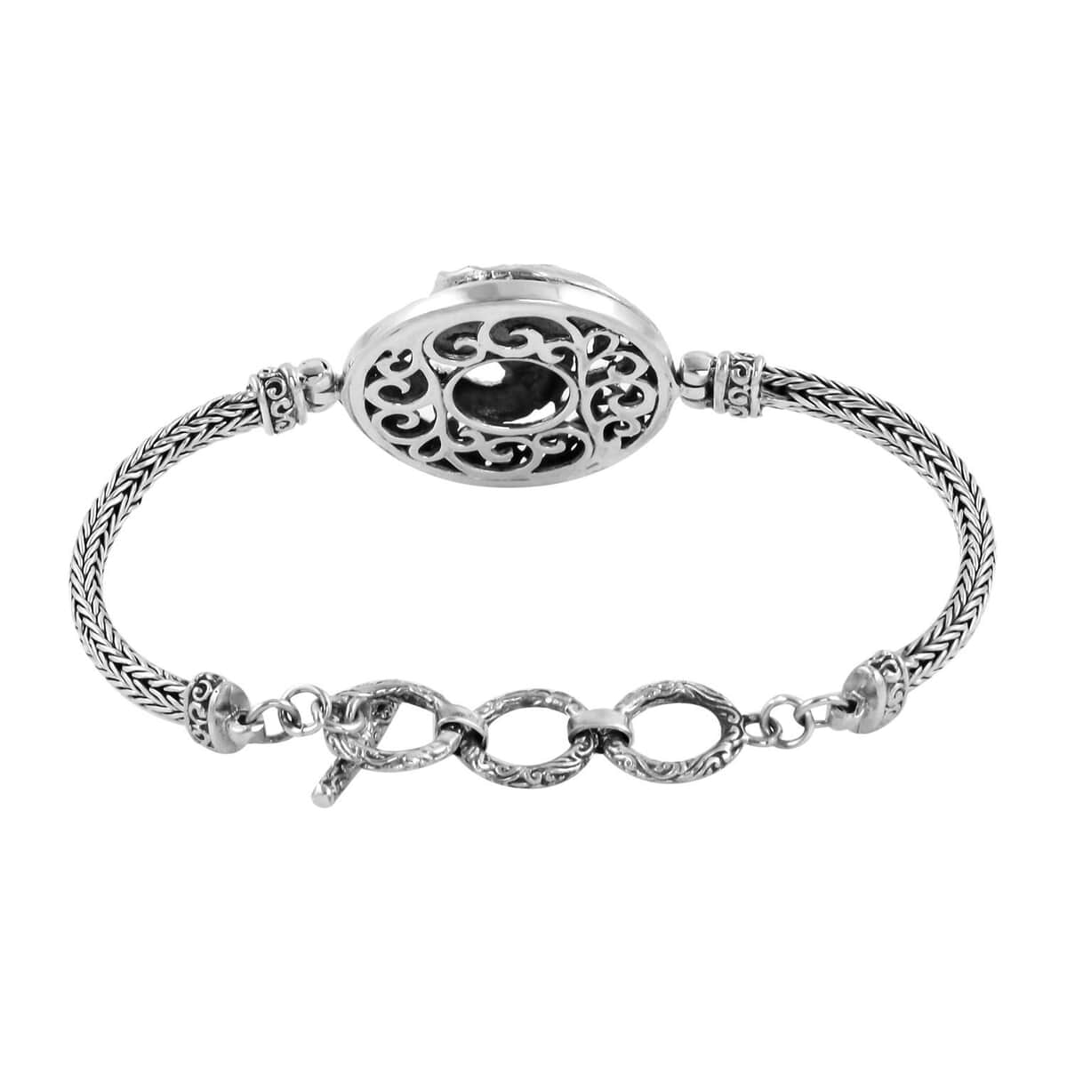 BALI LEGACY Sterling Silver Dragon Bracelet (7.50 In) 22.30 Grams image number 2