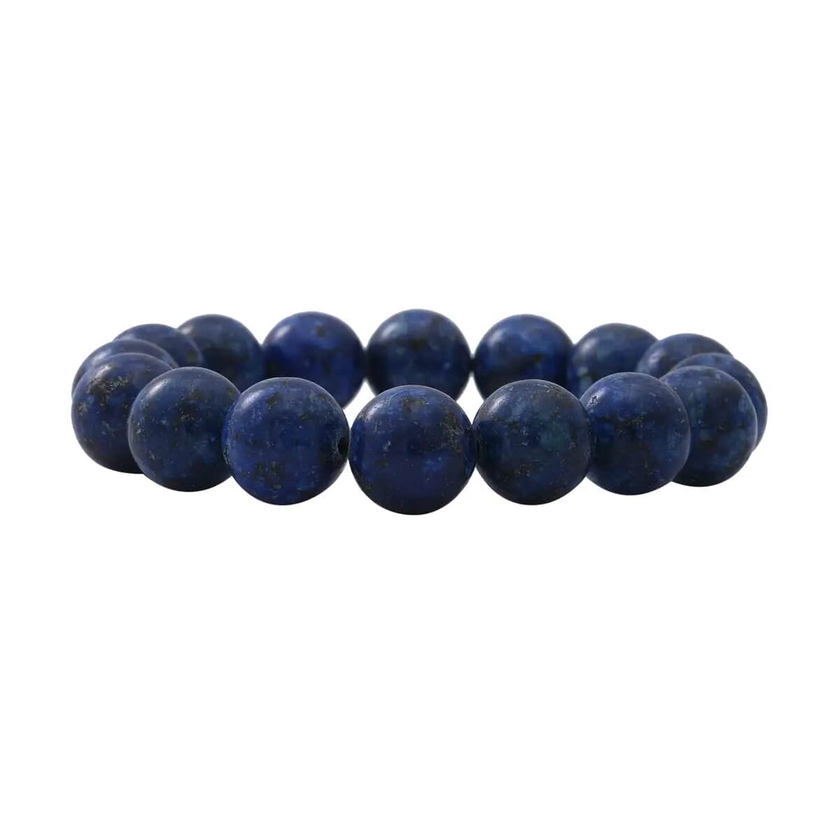 Lapis Lazuli Beaded Stretch Bracelet 150.00 ctw, Adjustable Beads Bracelet, Beads Jewelry, Stretchable Bracelet image number 0